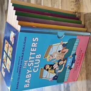 The Baby-Sitters Club Graphic Novels 7 Books Box Set Collection by Ann M. Martin